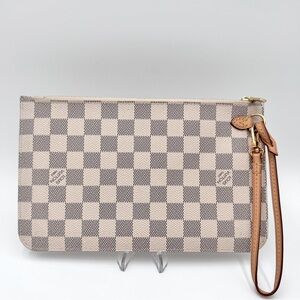 Louis Vuitton Damier Azur Neverfull Pouch